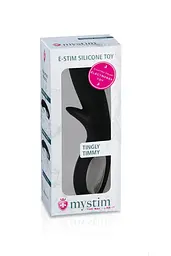 Електростимулятор Mystim Tingly Timmy 27 см чорний - мініатюра 2