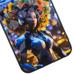TPU+PC чохол Prisma Ladies для Xiaomi Redmi 12C / Poco C55 Cyberpunk - мініатюра 2