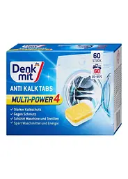 Таблетки проти накипу для пральних машин DM Anti-Kalk Multi-Power 4, 60 шт