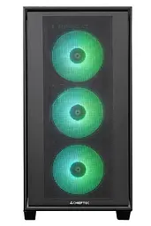Корпус Chieftec Gaming Hunter 3 ARGB Без БП Black (GS-03B-OP) - мініатюра 2
