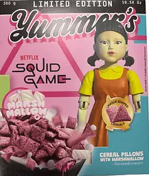 Пластівці Yummer's Limited Edition Squid Game Marshmallow Cornflakes 300г - мініатюра 2