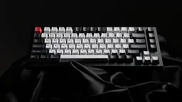 Клавіатура Keychron Q1 QMK Hot-Swappable Gateron Phantom Blue RGB Knob Space Grey (Q1N2_KEYCHRON) - мініатюра 2