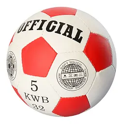 М'яч футбольний OFFICIAL 2500-203 Червоний