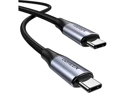 Кабель UGREEN US355 Type-C to Type-C 1m Black (80150)