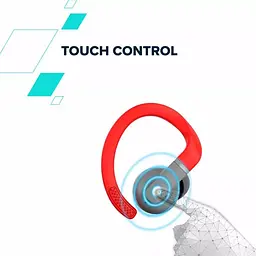 Навушники Canyon TWS OnRun 11 Sport Wireless charge Red (CNS-TWS11R) - мініатюра 6