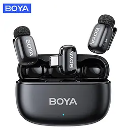 Петличний мікрофон BOYA Mini-14 Type-C 1RX 2TX Зарядний кейс - мініатюра 1