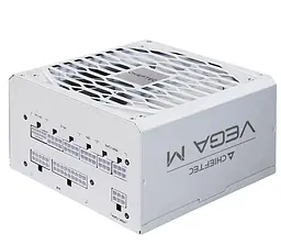 Блок живлення Chieftec Vega M 850W ATX 3.1 80+ Gold White (PPG-850-CW) - мініатюра 2