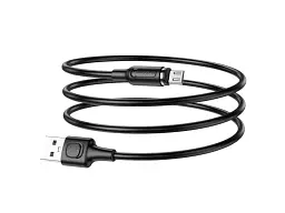 Кабель Borofone BX41 USB Type-A to Micro USB 1m Black (6931474738455) - мініатюра 2