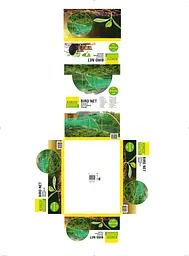 Сітка для відлякування птахів Kinzo Garden 4х5 м 1 шт. - мініатюра 3