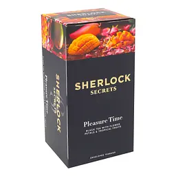 Чай чорний Sherlock Secrets Pleasure Time 39.6 г (22 шт x 1.8 г) - мініатюра 3