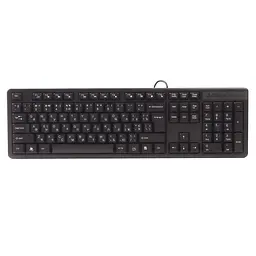 Клавіатура A4Tech KK-3 USB Black (KK-3 USB (Black)) - мініатюра 1
