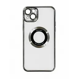 Магнітний чохол XON PhoneCase Magnetic для iPhone 14 (PCMC1114100G 8062) Сірий/Прозорий