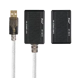 Кабель-продовжувач USB 2.0 AM-AF 60.0м USB по витій парі RJ 45 DT-5015 Dtech - мініатюра 4