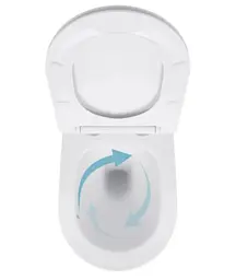 Набір Qtap Nest 4 в 1 підвісний унітаз Jay Ultra Quiet 520x360x320 + комплект інсталяції QT07335175W48198 - мініатюра 6