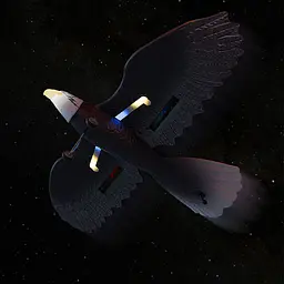 Літак-птица на радіокеруванні SCHE HW40 Eagle Black - мініатюра 7