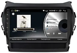 Автомагнітола штатна 9 Android 10.1 XPRO для Hyundai Santa Fe 2012-2014 / IX45 2013-2017 (MER-14149_6215) - мініатюра 5