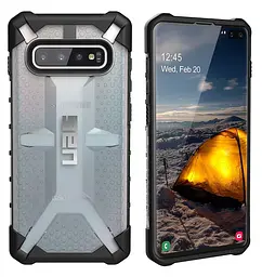 Чохол прозорий протиударний UAG Plasma для Samsung Galaxy S10 Plus (6.4") Ice - мініатюра 6