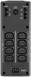 APC Джерело безперебійного живлення Back-UPS Pro 1300VA/780W, LCD, USB, 6+2 C13 - мініатюра 3