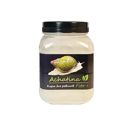 Корм для равликів Буся Achatina Fito - рослинно-кальцієвий зі спіруліною 450мл/250г