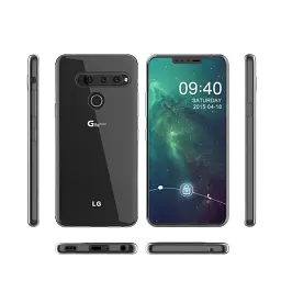 Силіконовий чохол BeCover для LG G8s Transparancy (705057) - мініатюра 2