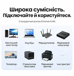 Сетевой патч-корд Vention 10 м Ethernet RJ45 штекер на RJ45 штекер Cat6A UTP до 10 Гбит/с текстурированная нескользящая оболочка позолоченные контакты чёрный (ISCBL) - миниатюра 11