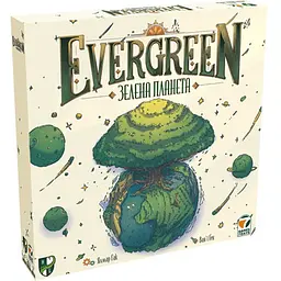 Настільна гра Games 7 Days Evergreen. Зелена планета (Evergreen) (укр.) (EVG001UA)