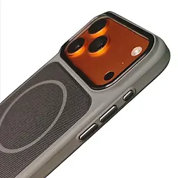 Чохол Epik PC TechWoven Hybrid with MagSafe для Apple iPhone 17 Pro (6.3) Grey / Black - мініатюра 2