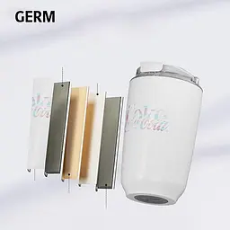 Термокухоль Germ Mocha Series Coca-Cola 430 мл Aurora White [GE-CK22AW-B9] [118598] - мініатюра 3