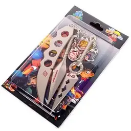 Набір брелоків Naruto зброя Ніндзі 3 шт. (N 27.160) - мініатюра 3