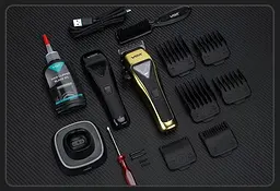 Машинка для стрижки VGR V-015 Pro 7Вт 2500 мАг Жовтий (2567341521) - мініатюра 7