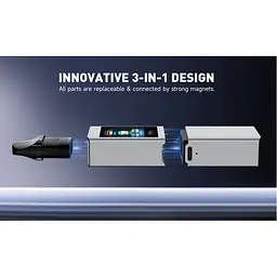 Под-система Kumiho THOTH Q Pro Pod 1300mAh 2ml електронна сигарета Kit Silver (19035) - мініатюра 6