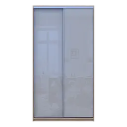 Шафа купе Сіті Лайт Слім Дуб Сонома Скло Сіре 120х60х225 (44900312) - мініатюра 4