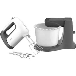 Міксер Tefal Prep'Mix+ Standbowl 500 Вт біло-сірий (HT464138) - мініатюра 4