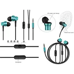 Навушники 1More E1009 Piston Fit Mic Blue (E1009-BLUE) - мініатюра 4