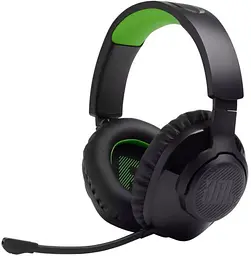 Навушники JBL Quantum 360X Wireless for XBOX, Black, Bluetooth/радіоканал, мікрофон, акумулятор, динаміки 40 мм (JBLQ360XWLBLKGRN) - мініатюра 3