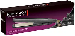 Випрямляч Remington CERAMIC STRAIGHT 215, 215С, дисплей, кераміка, чорний - мініатюра 5