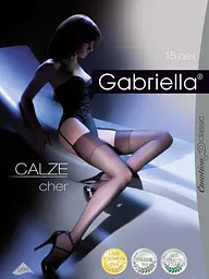 Панчохи Gabriella Calze Cher для пристрасних чарівниць, 3/4 Gabriella 54857 91338 - мініатюра 2