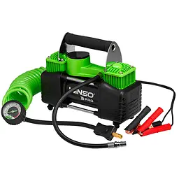 Компресор автомобільний Winso Pro Heavy Duty 12В 10Атм 90л/хв із зажимами АКБ(136000)