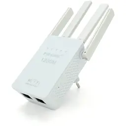 Підсилювач WiFi сигналу з 4-ма антенами LV-WR02EQ, живлення 220V, 300Mbps, IEEE 802.11b/g/n, 2.4-2.4835GHz, BOX