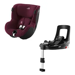 Автокрісло Britax Romer Dualfix iSENSE Burgundy Red з платформою Flex Base (2000035115)