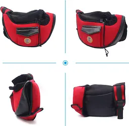 Сумка-переноска для котів і собак дрібних порід Voyager Pet VB18013 Red - мініатюра 4