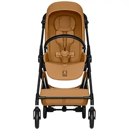 Візок Cybex Melio Carbon Cinnamon Yellow з бампером (526000803) - мініатюра 2