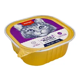Вологий корм Мус для котів Wanpy Tuna&Shrimp консерви Ванпі Тунець та Креветки 40 г