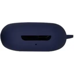 Чохол-накладка DK Silicone Candy Friendly з карабіном для Oppo Enco W11/W12 (dark blue)