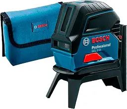 Нівелір Bosch GCL 2-15 Professional з тримачем RM 1, мішенню, чохлом