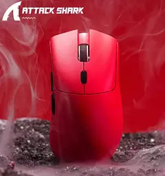 Мишка ігрова бездротова Attack Shark R1 RED - мініатюра 3