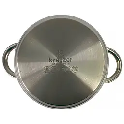 Каструля Krauzer Constant, зі скляною кришкою, 16 см, 1,9 л (78005) - мініатюра 2