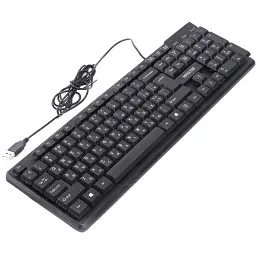 Клавіатура Maxxter KBM-U01-UA USB Black (KBM-U01-UA) - мініатюра 2