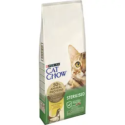 Сухий корм для стерилізованих котів Cat Chow Sterilised з куркою 15 кг - мініатюра 3