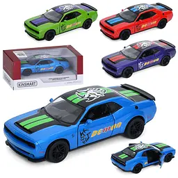 Машинка металева інерційна 1:40 12,5 см двері гума (KT5461WF)